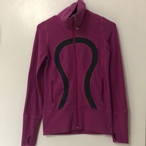 LuLuLemon zip jacket/sweatshirt pink